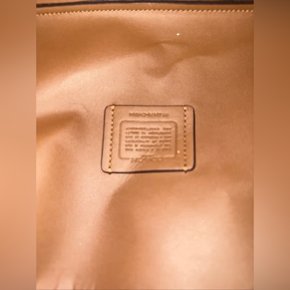 NWT Coach Hadley Convertible Crossbody Bag In Suede CW004 - Picture 7 of 7